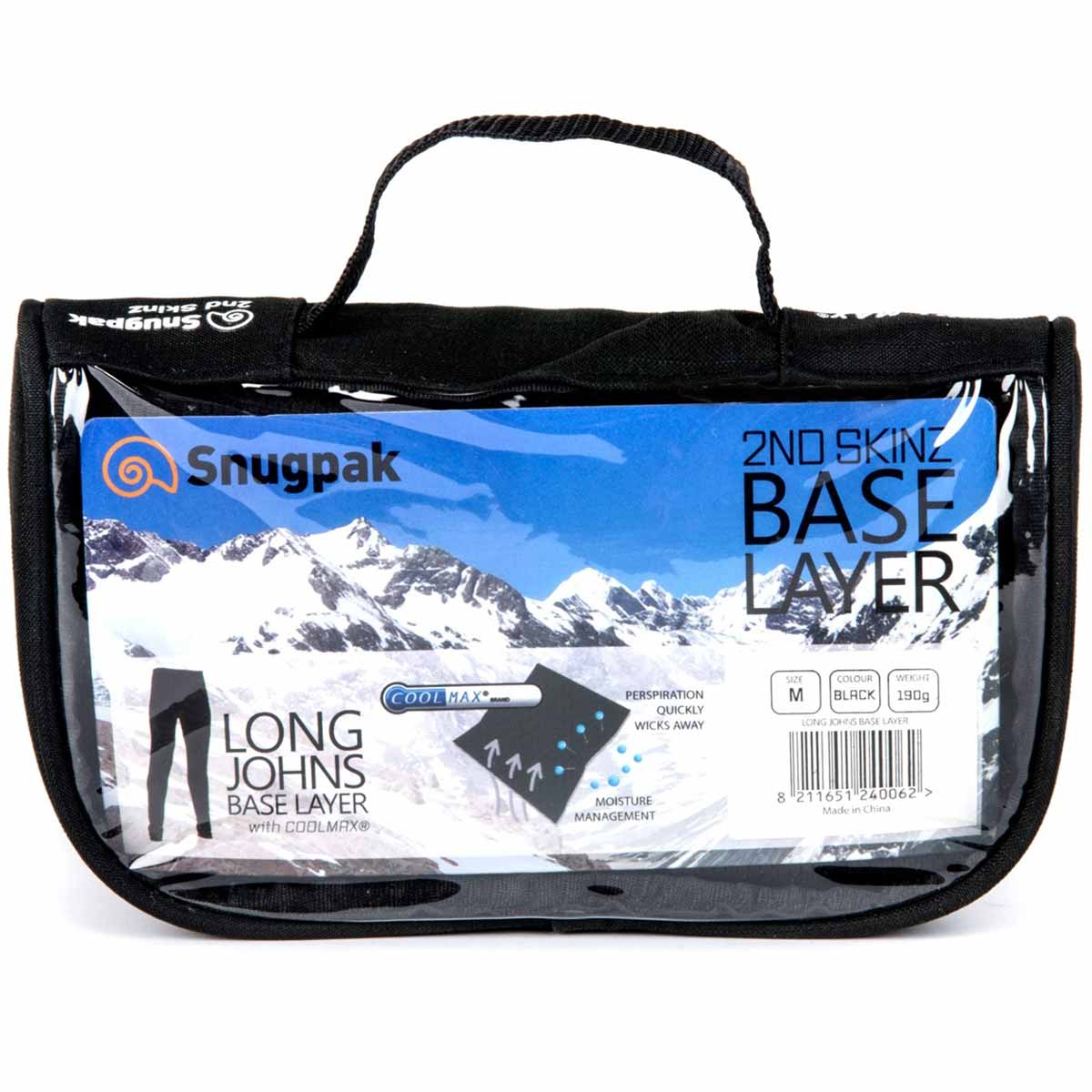 carry case 2nd skin long john snugpak hiking relaced fit