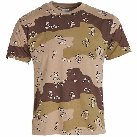 choc chip 6 colour desert camo tshirt