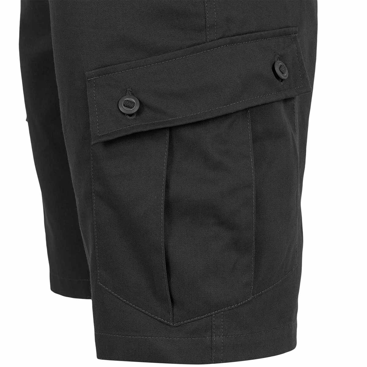 combat leg pocket highlander elite shorts black