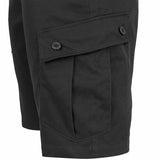 combat leg pocket highlander elite shorts black