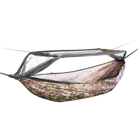 dd frontline hammock multicam mosquito net open