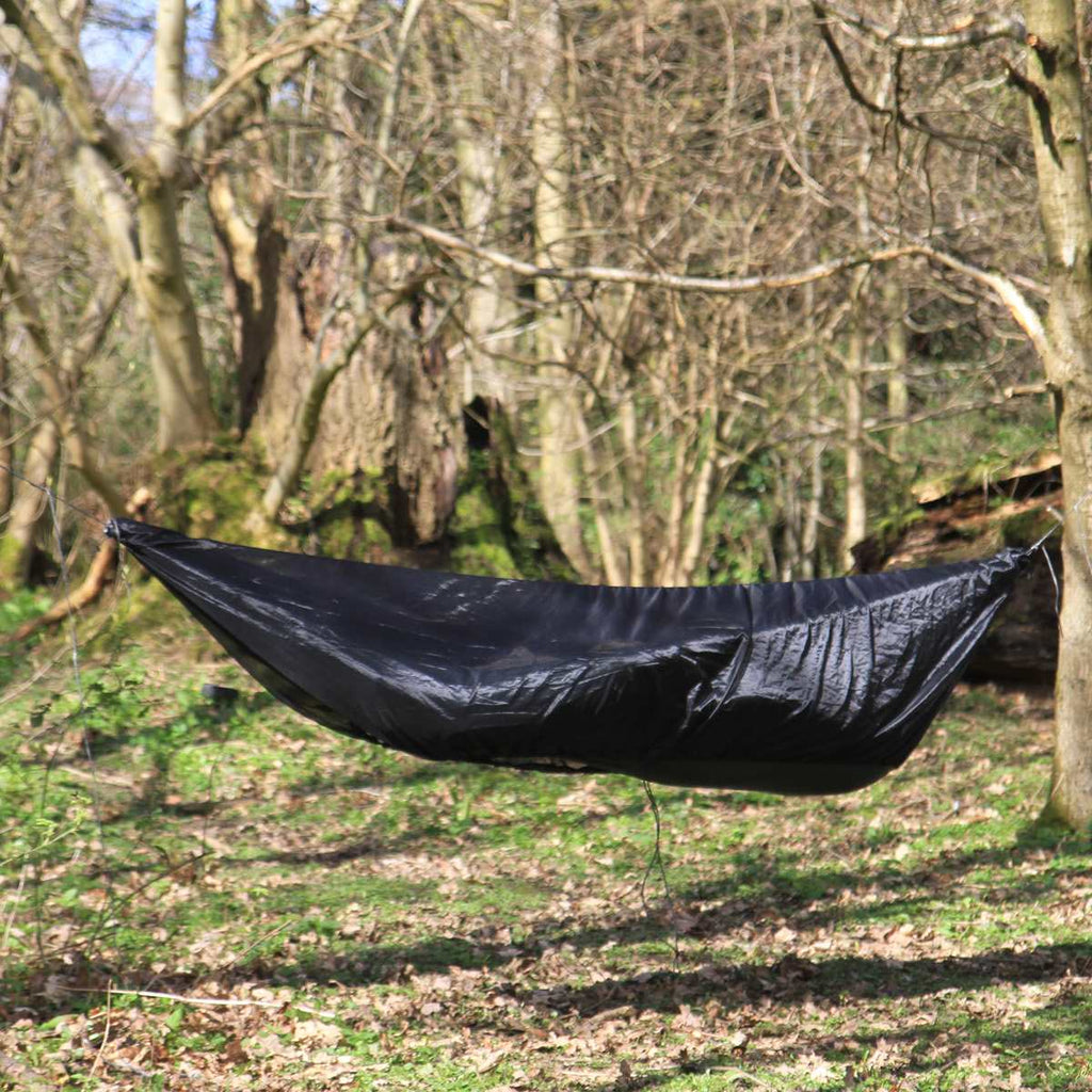 Hammock with mosquito outlet net and stand