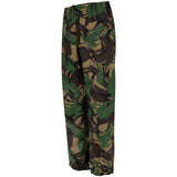 dpm camo waterproof goretex trouser front angle