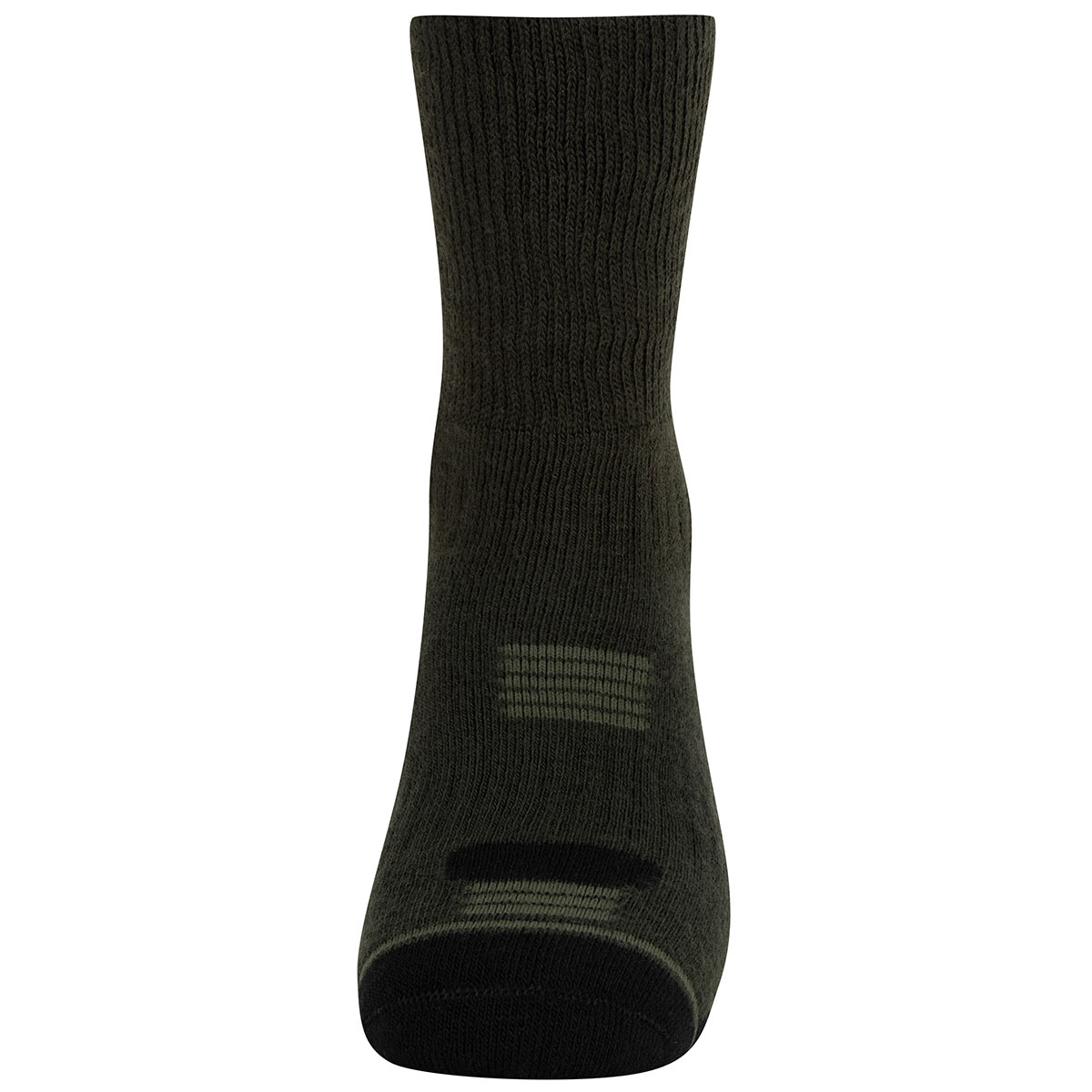 flat stitched toe seams merino feeet hiker socks green