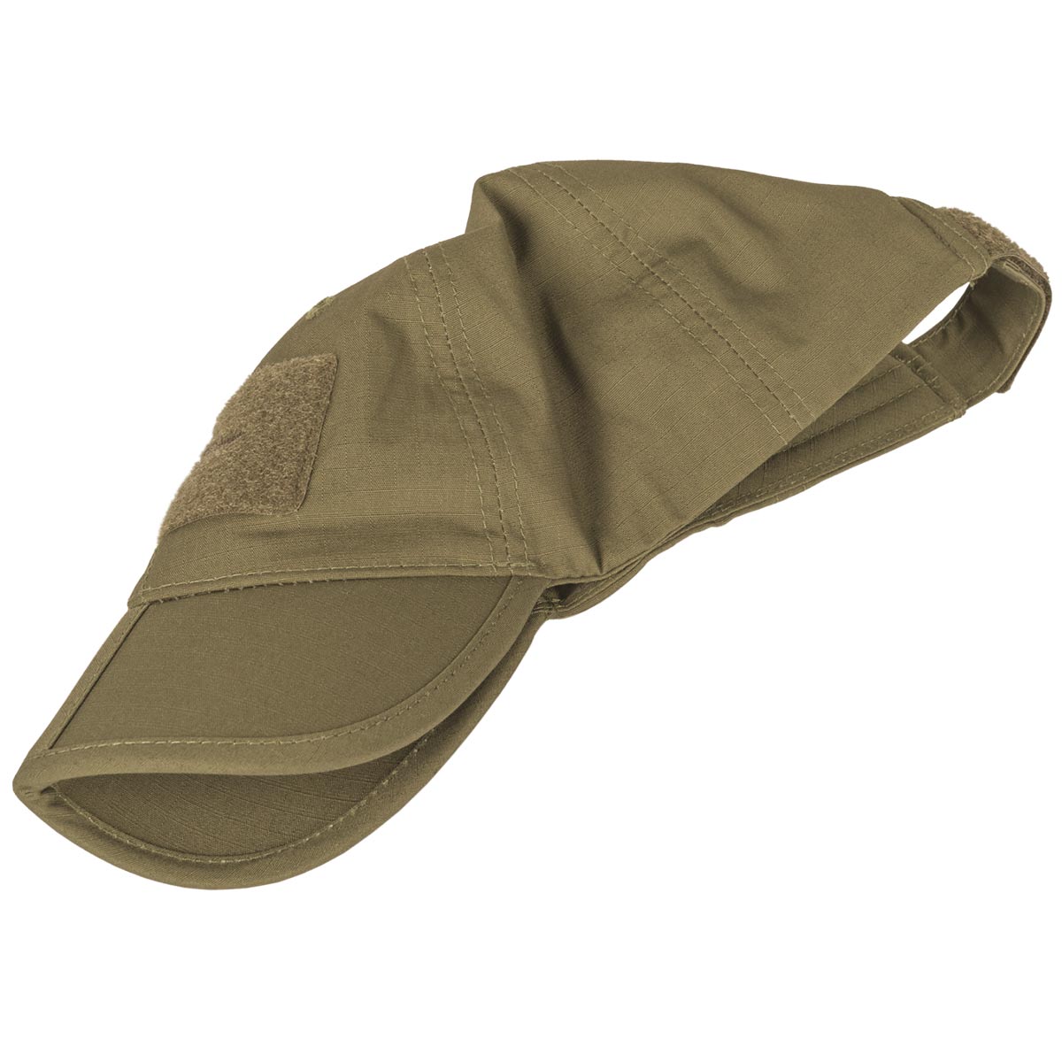 folded side view of helikon adaptive green cap