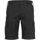 front of highlander elite combat shorts black