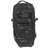 front of kombat 28l molle pack btp black