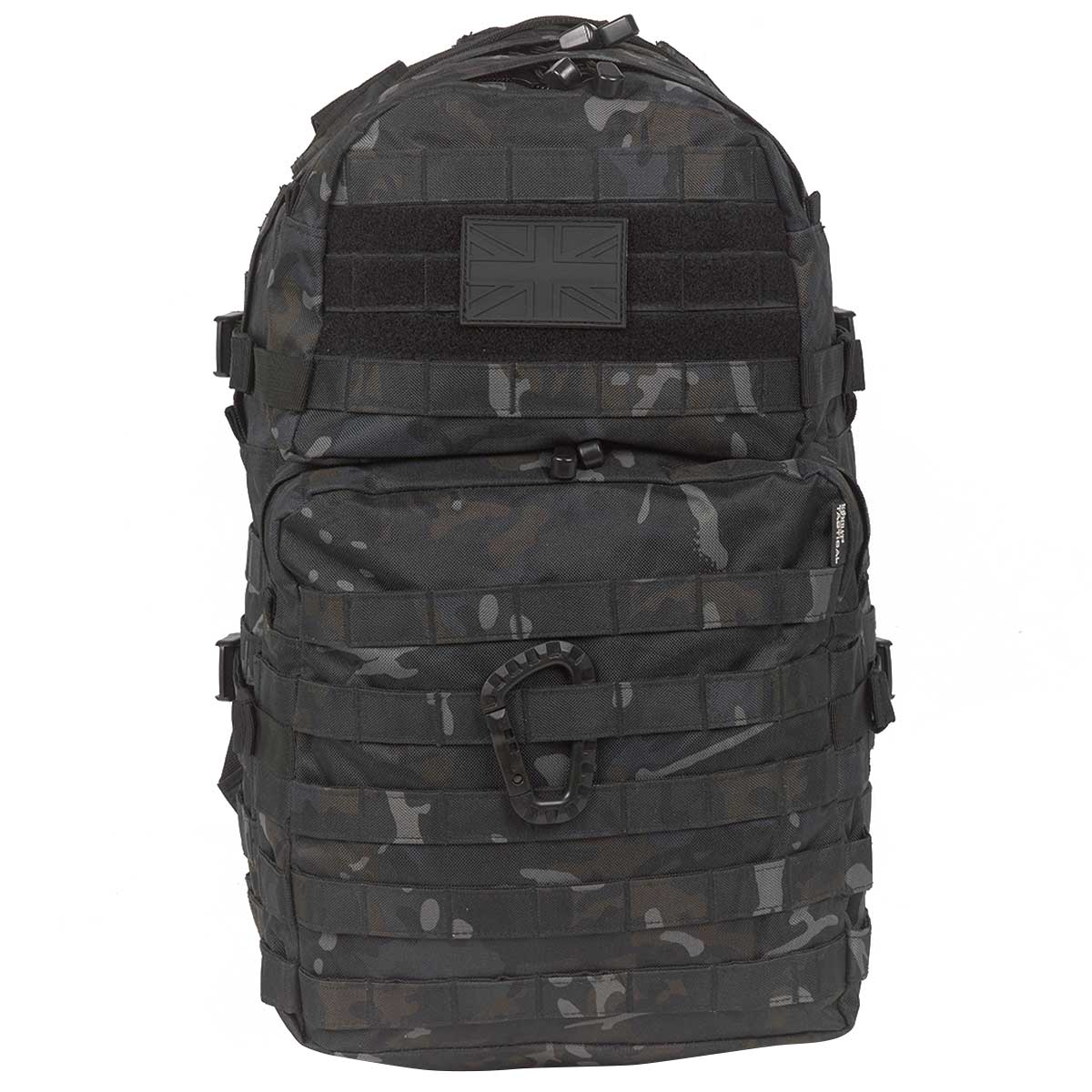 front of kombat 40 litre molle pack btp black