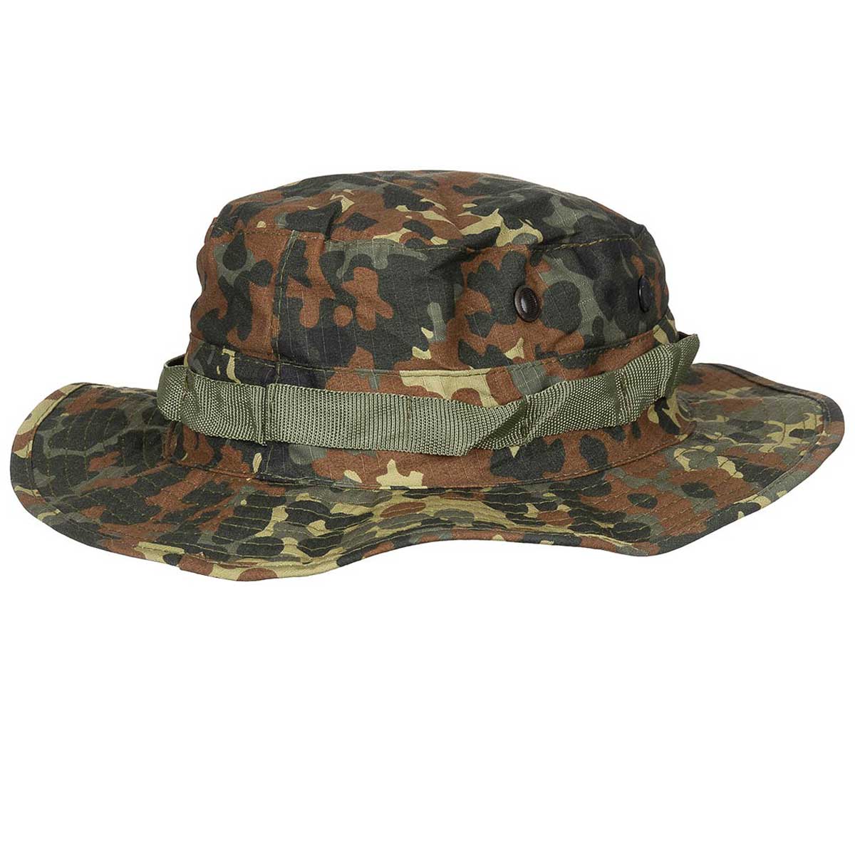 German Flecktarn Camo Ripstop Boonie Bush Hat