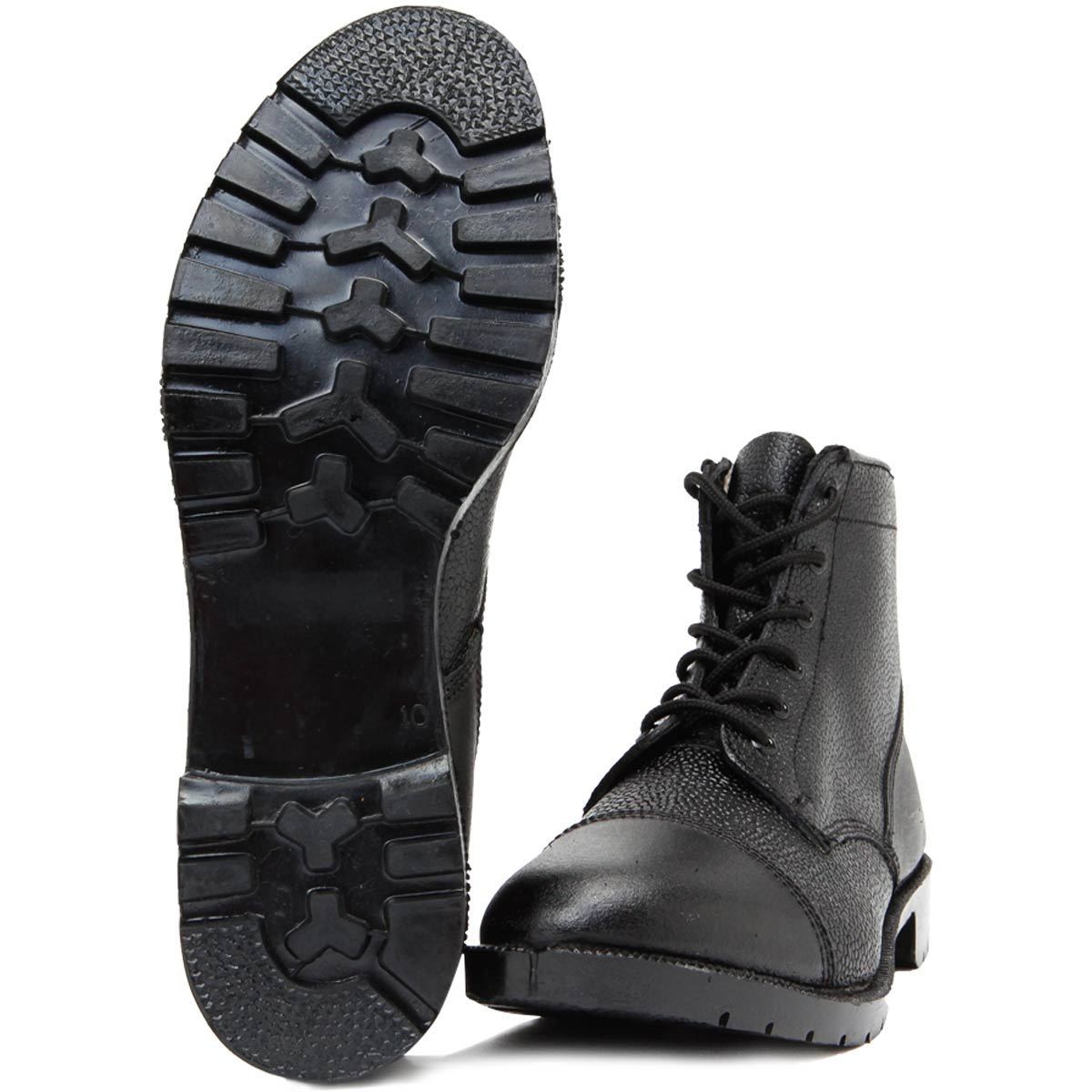 sole of grafters black cadet boot