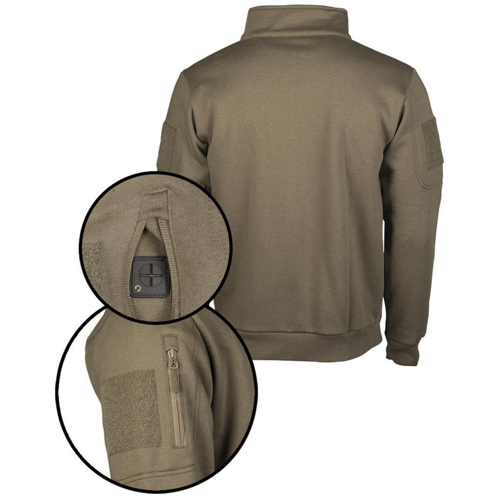 Mil-Tec Tactical Sweatshirt Ranger Green - Free Delivery | Military Kit