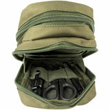 green viper splitter utility pouch inner elasticated loops