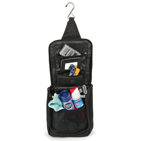 hung up snugpak black essentials wash bag