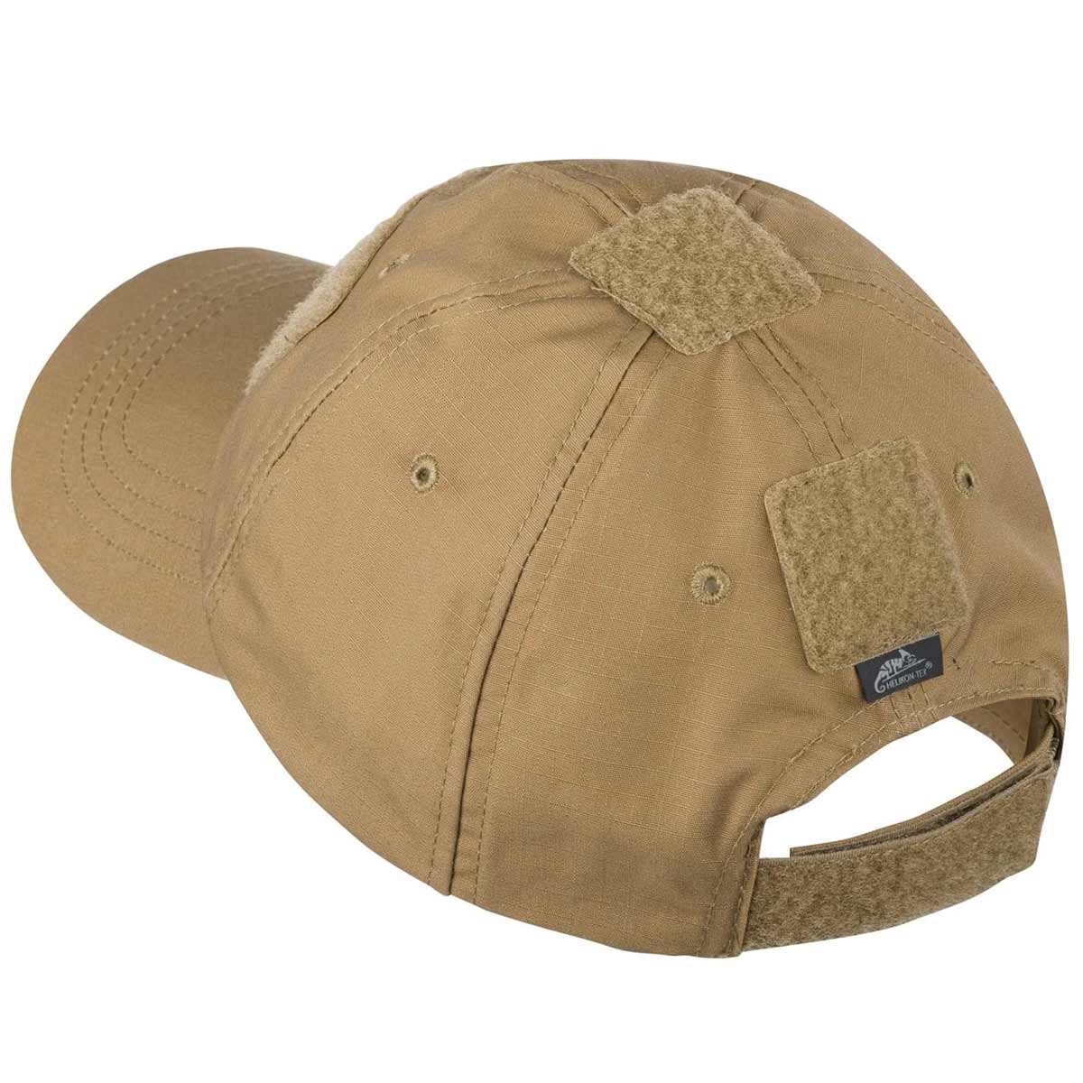 top of helikon tactical baseball cap coyote