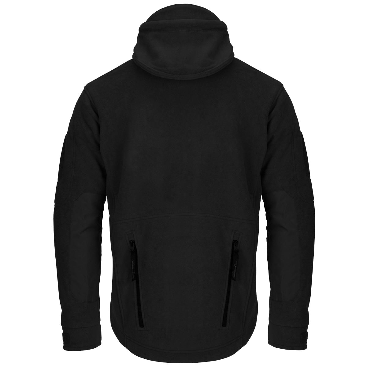 helikon black patriot fleece jacket rear