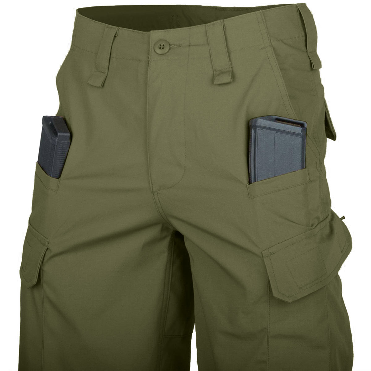 helikon cpu shorts magazine pockets olive green