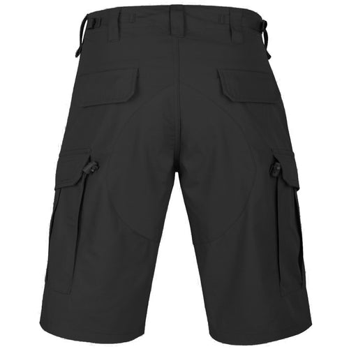 Black hot sale military shorts