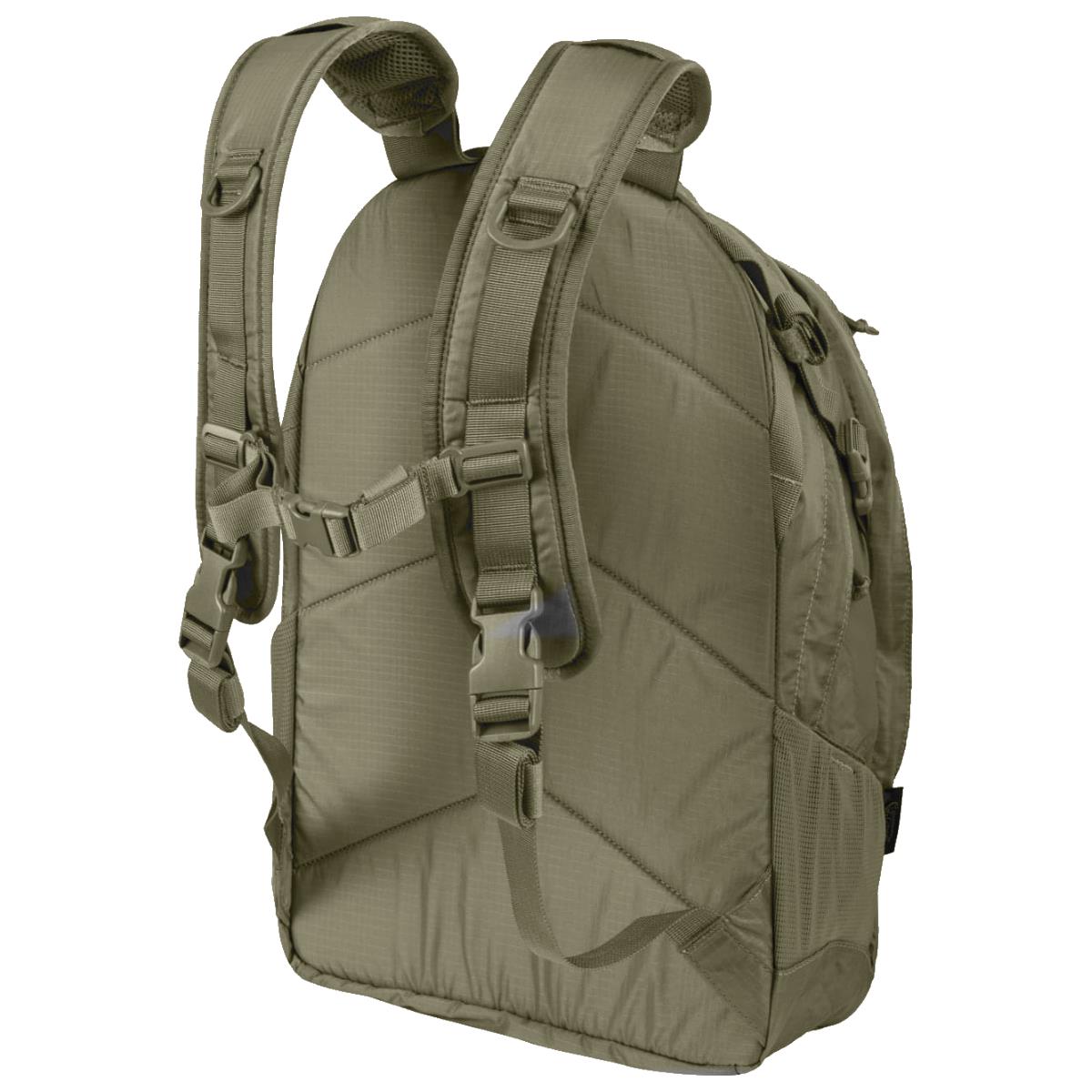 Rear of Helikon EDC Lite Backpack Adaptive Green