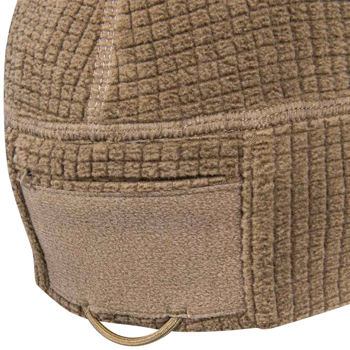 helikon range beanie cap hat back winter fleece coyote