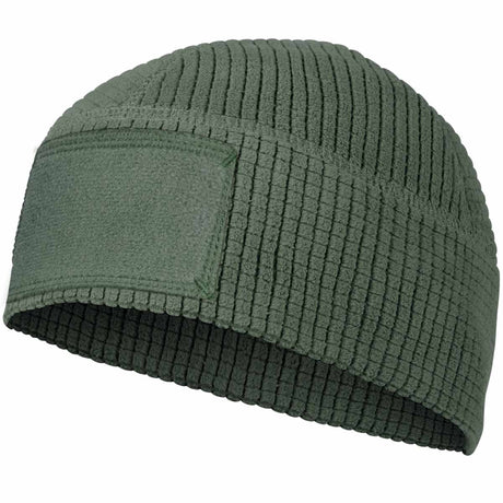 helikon range beanie cap olive green