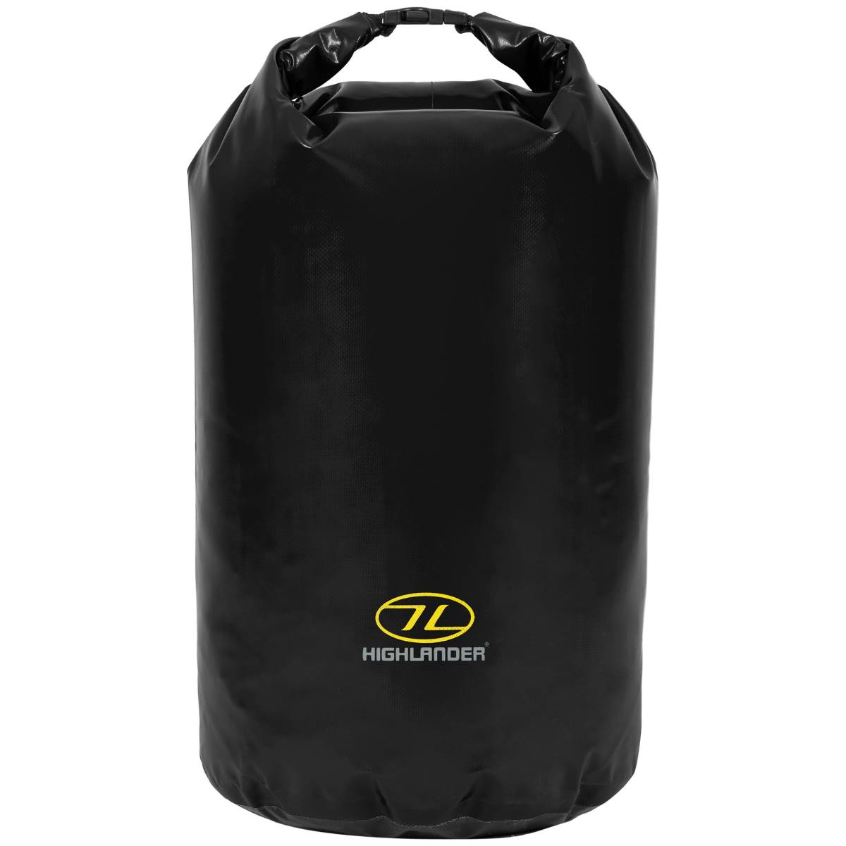 highlander 44 litre black waterproof pvc dry bag