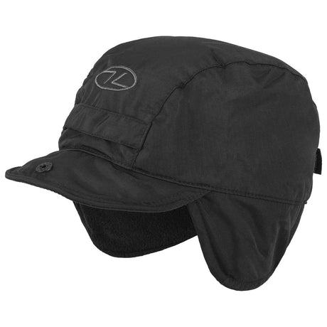 highlander black winter waterproof hat