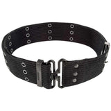 highlander cotton pistol belt black