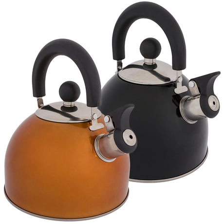 highlander deluxe whistling kettle