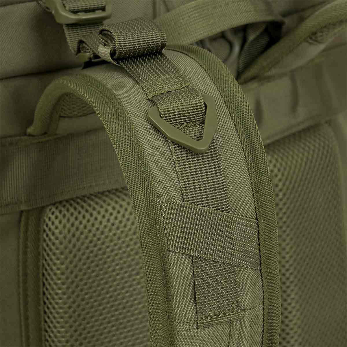 highlander eagle 3 backpack 40l green hook and loop