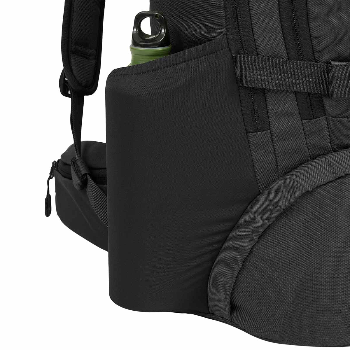 highlander elasticated side pocket eagle 3 backpack 40l black