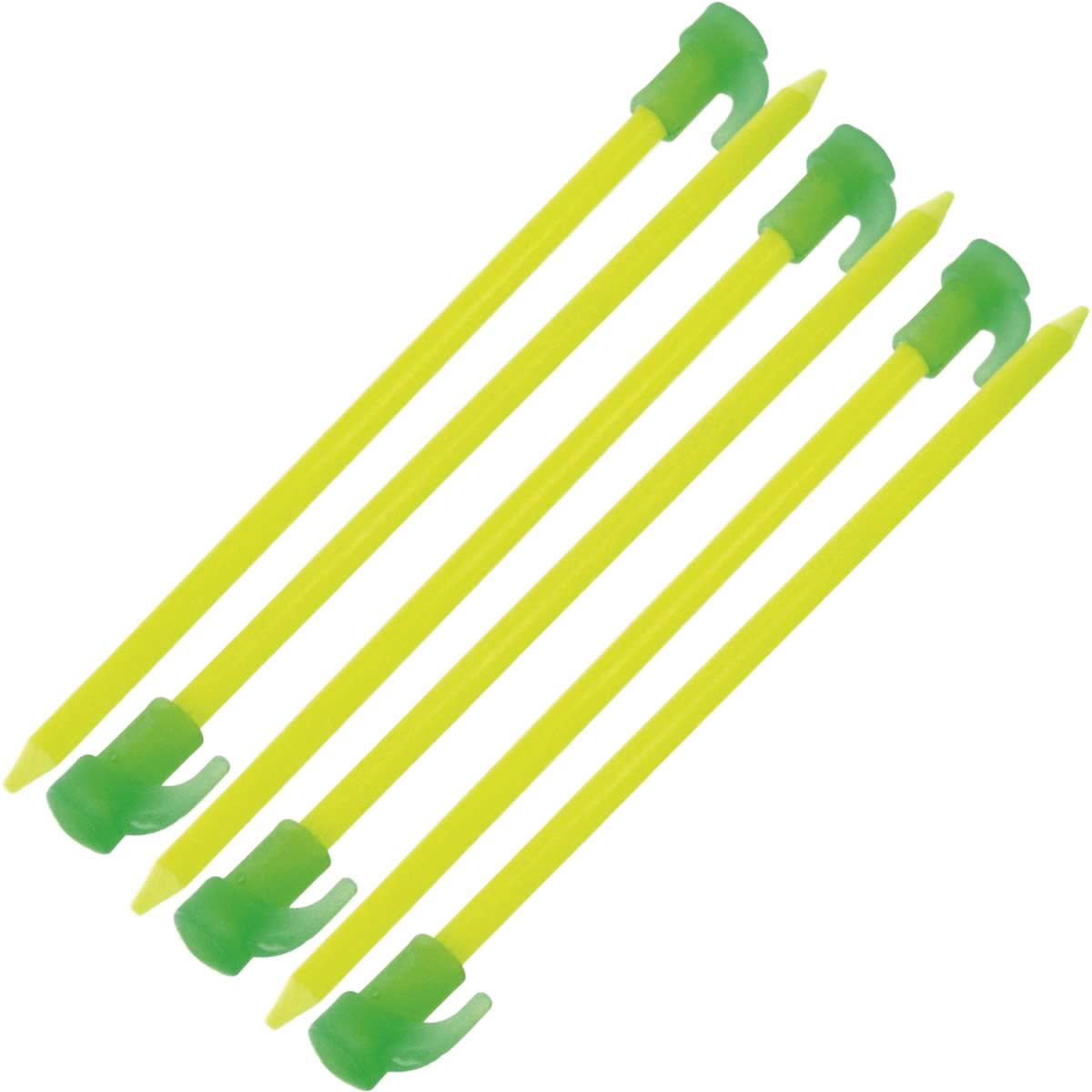 highlander fluorescent tent pegs