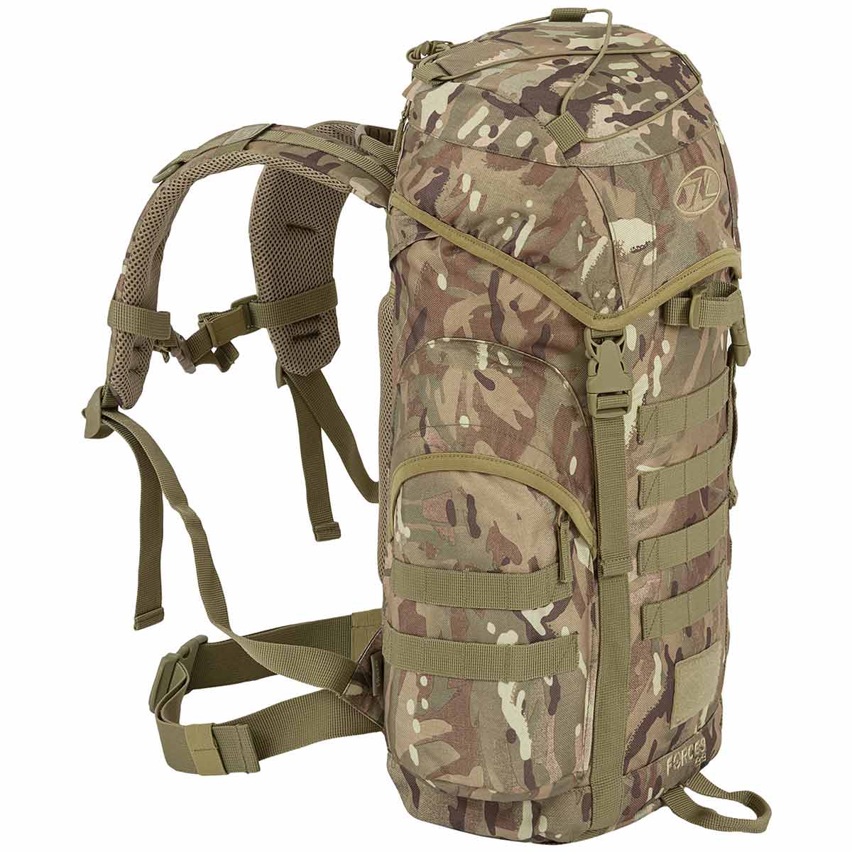 highlander forces 33l rucksack hmtc shoulder straps