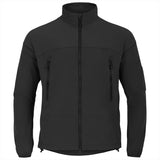 Front View of Highlander Hirta Jacket Black