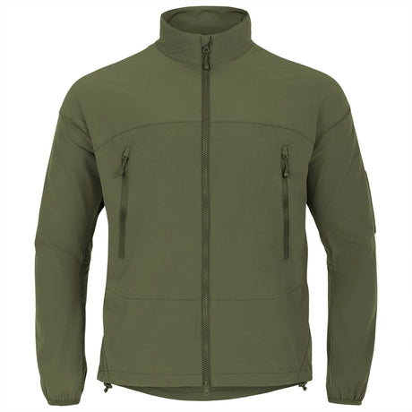 Front View of Highlander Hirta Jacket Green