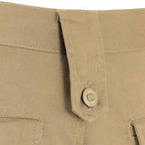 highlander khaki elite combat shorts belt loop