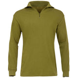 british army style highlander norwegian shirt olive open