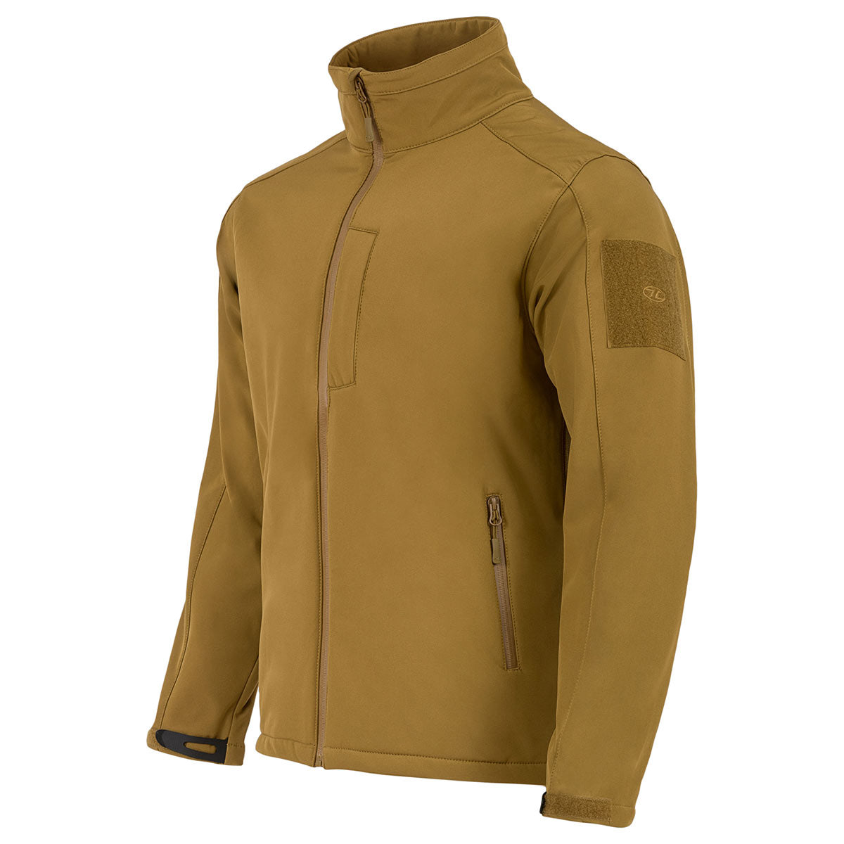 Highlander Softshell Odin Waterproof Jacket Tan Military Kit