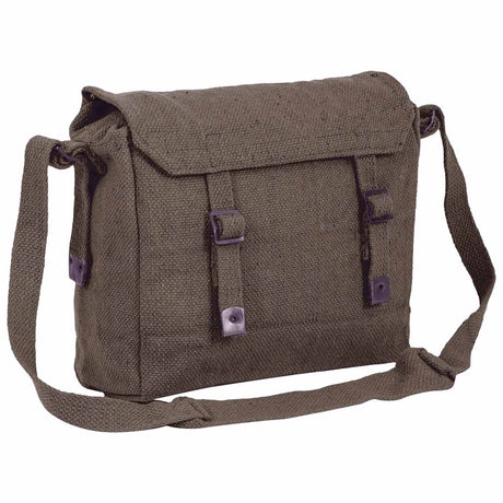 highlander olive canvas webbing shoulder bag