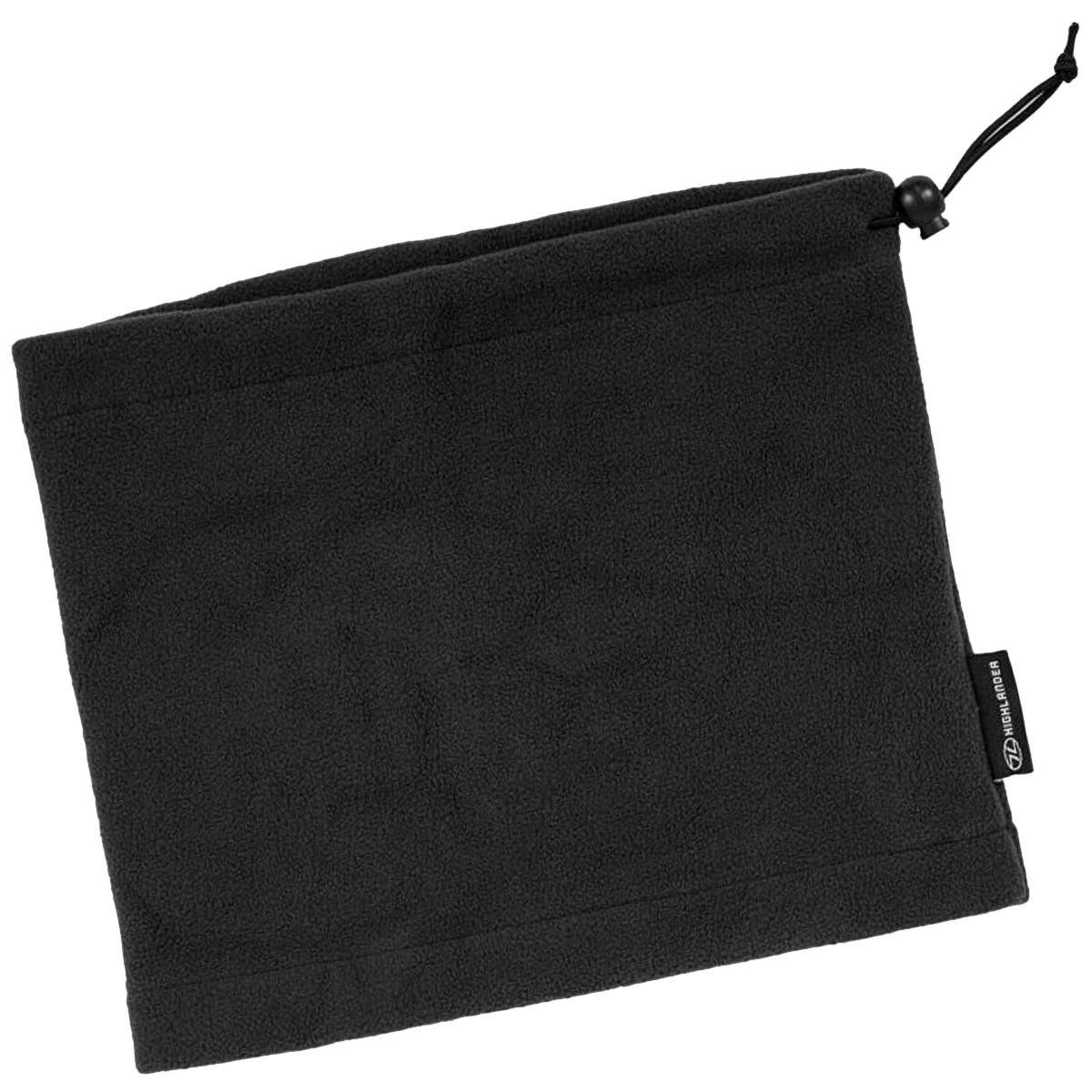 highlander polar fleece neck warmer black one size