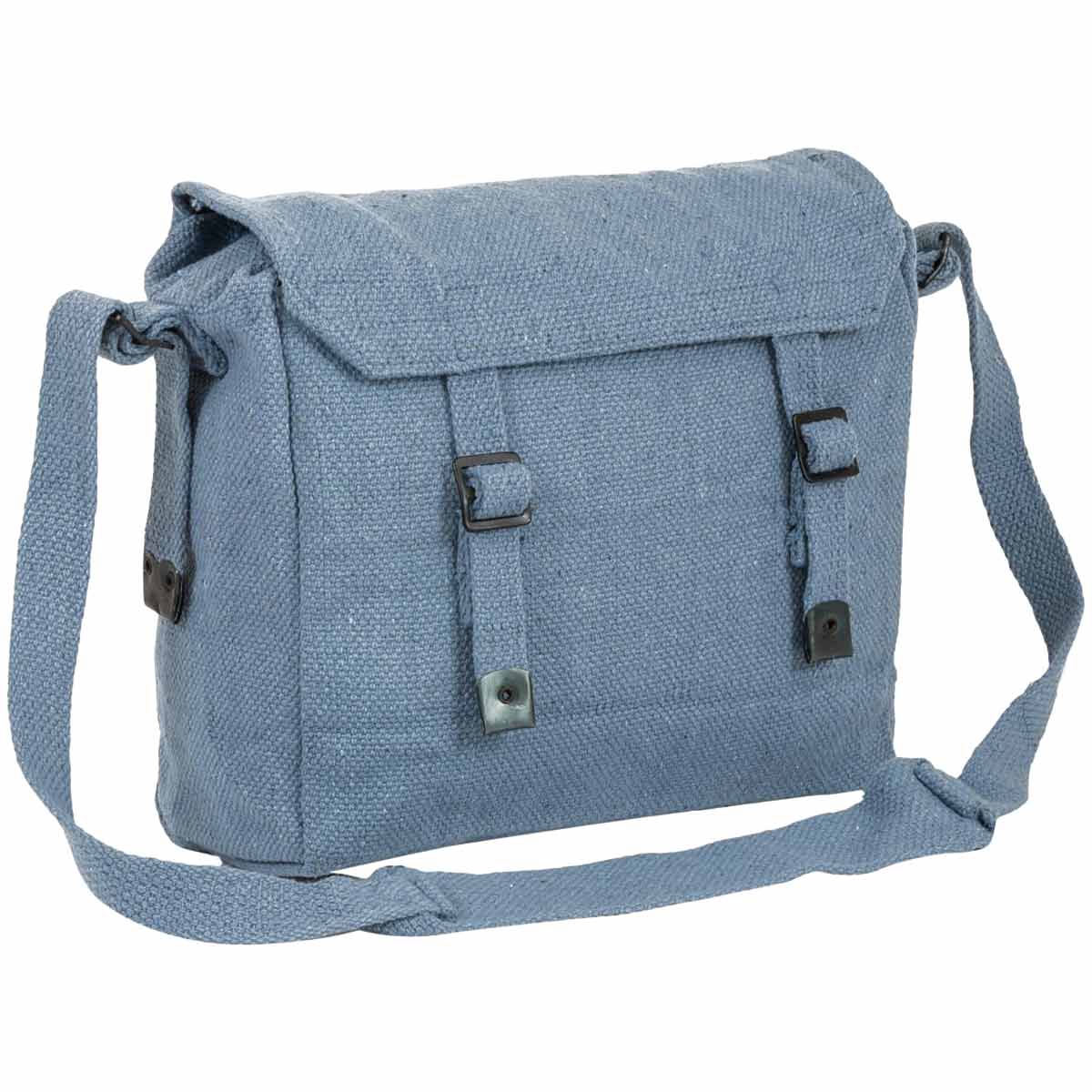 highlander raf blue canvas webbing shoulder bag