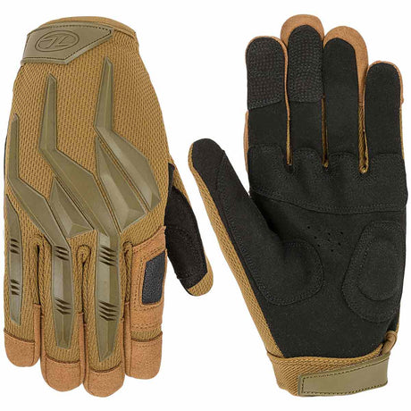 highlander raptor gloves coyote tan