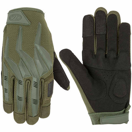 highlander raptor gloves olive