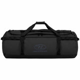 highlander storm 120 litre holdall black side view