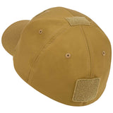 Rear of Highlander Tactical Baseball Cap Coyote