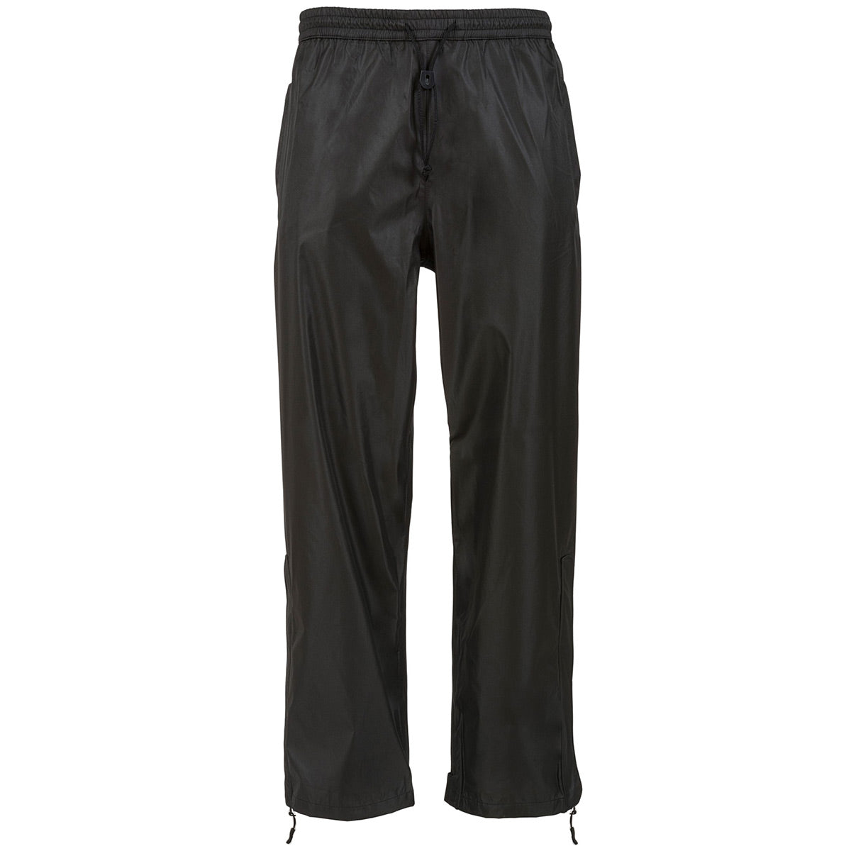 highlander tempest waterproof over trousers black front