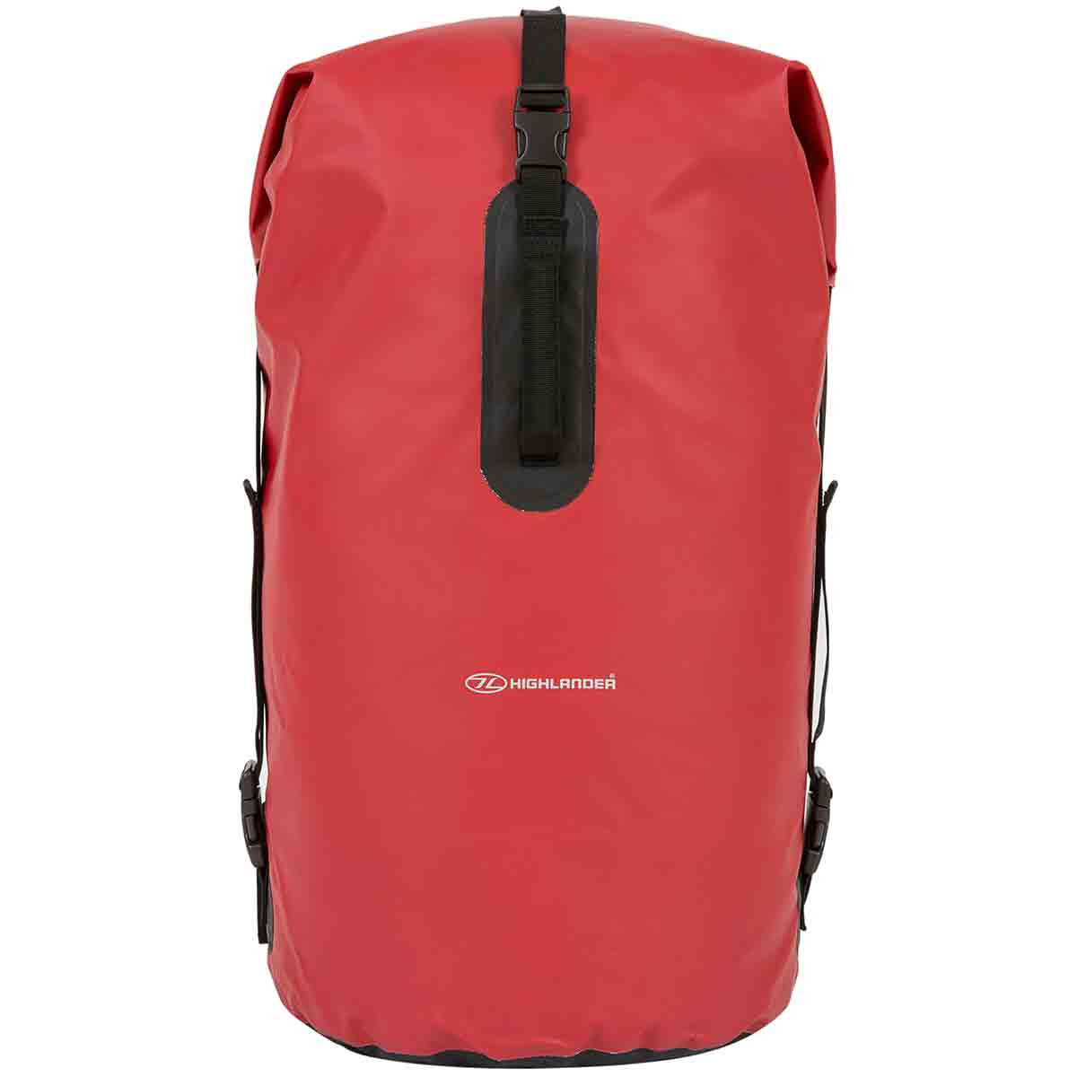 highlander troon 70 litre waterproof dry bag red