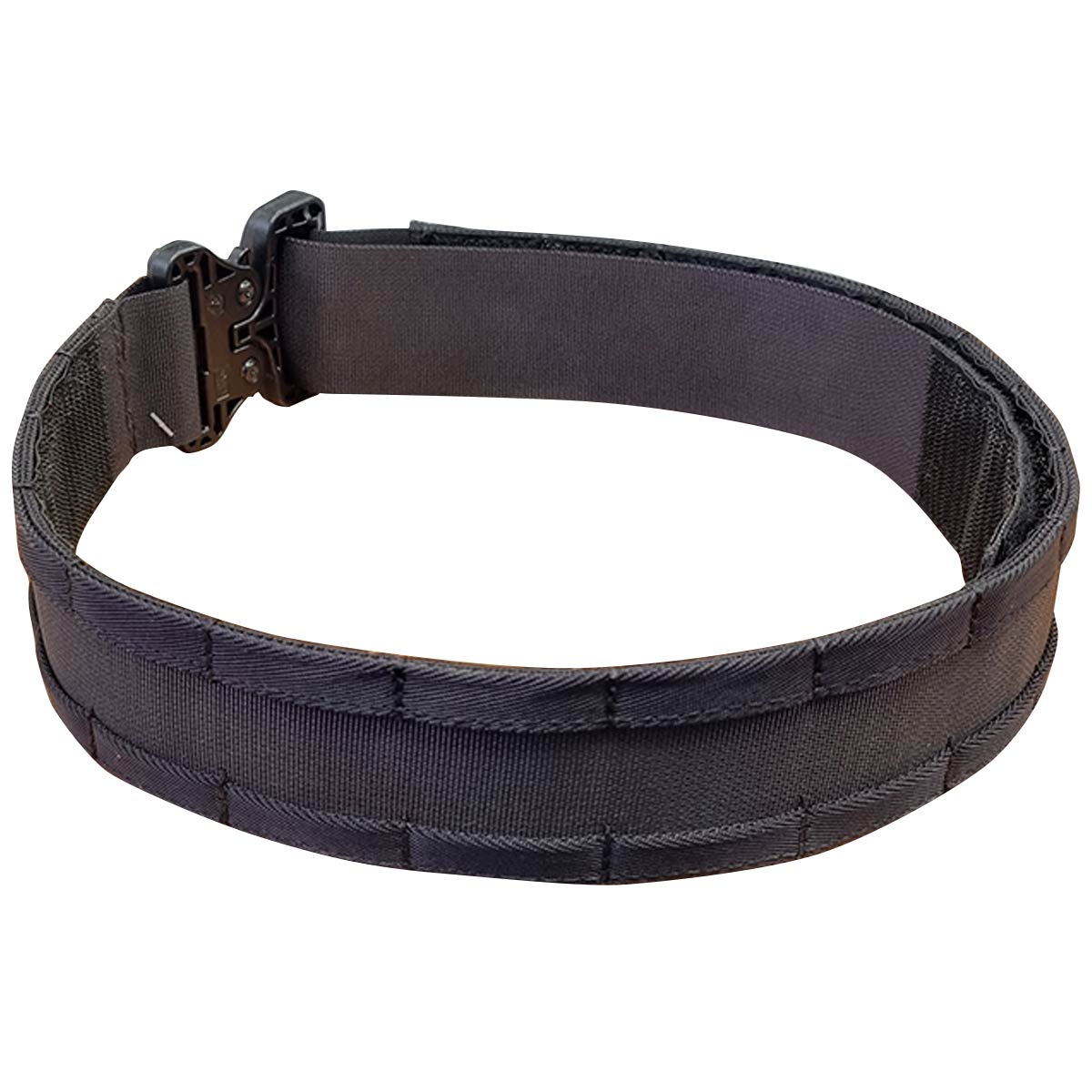 inner velcro ukom gt cobra webbing shooters belt black