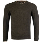  jack pyke ashcombe v neck pullover dark olive