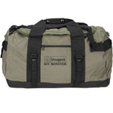 side view kit monster 65 litre holdall olive