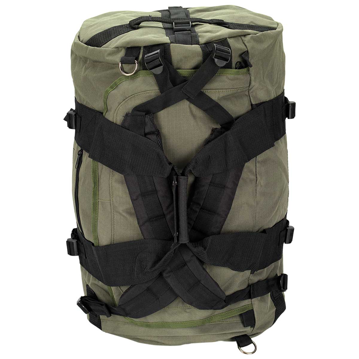 upright kit monster 65 litre holdall olive